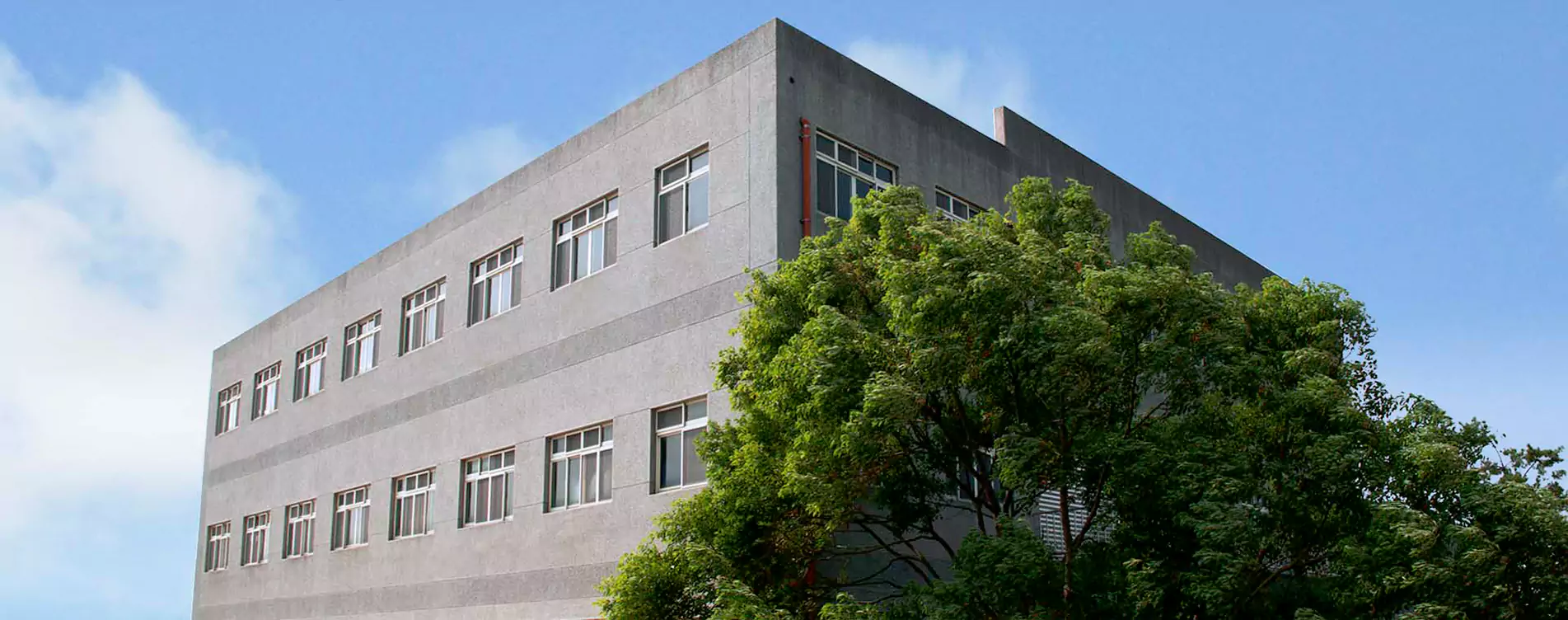 Exterior of the YBT factory building in Tanzi District, Taichung, Taiwan