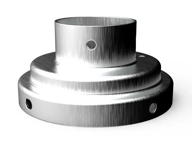 Stepped sleeve housing, made by YBT in Taichung, Taiwan